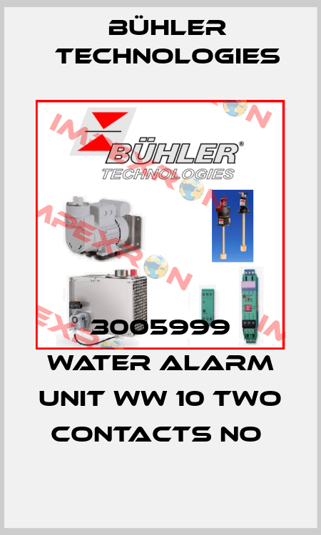 3005999 WATER ALARM UNIT WW 10 TWO CONTACTS NO  Bühler Technologies