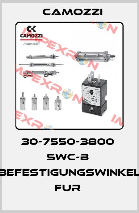 30-7550-3800  SWC-B  BEFESTIGUNGSWINKEL FUR  Camozzi