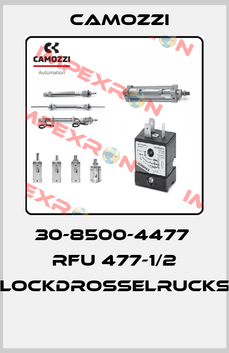 30-8500-4477  RFU 477-1/2 BLOCKDROSSELRUCKSC  Camozzi