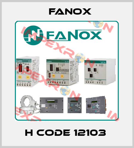 H Code 12103  Fanox