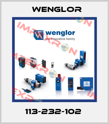 113-232-102  Wenglor