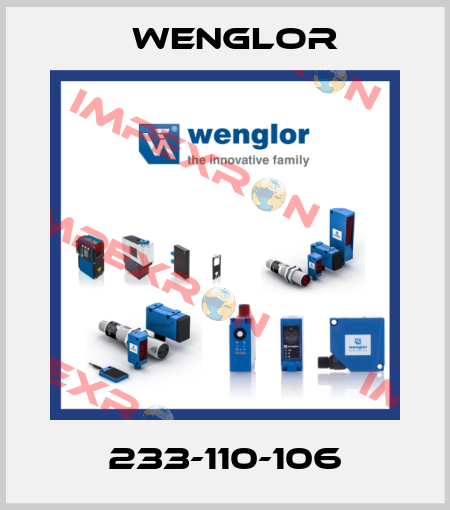 233-110-106 Wenglor
