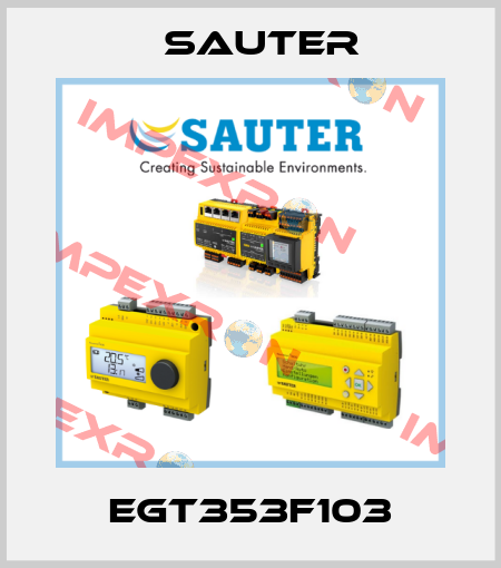 EGT353F103 Sauter