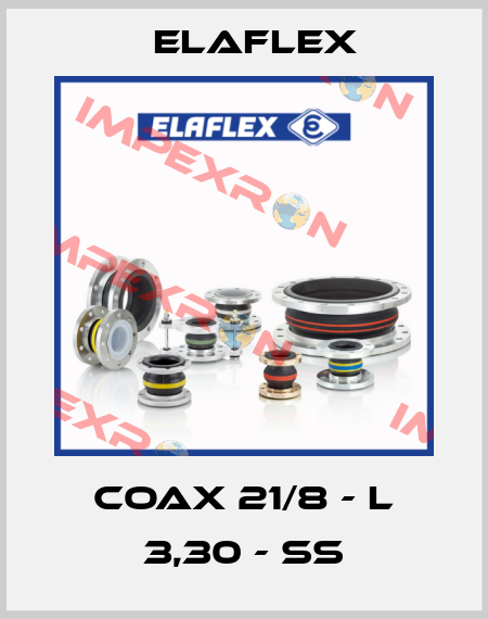 COAX 21/8 - L 3,30 - SS Elaflex