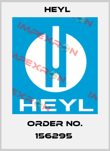 Order No. 156295  Heyl