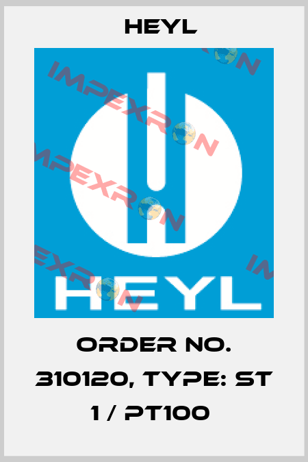 Order No. 310120, Type: ST 1 / PT100  Heyl