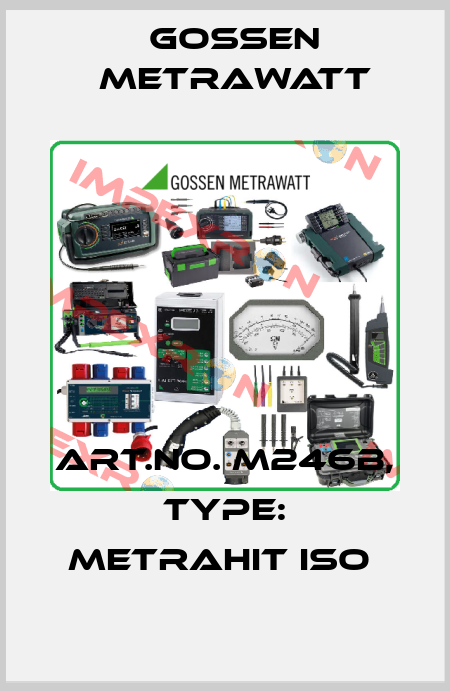 Art.No. M246B, Type: METRAHIT ISO  Gossen Metrawatt
