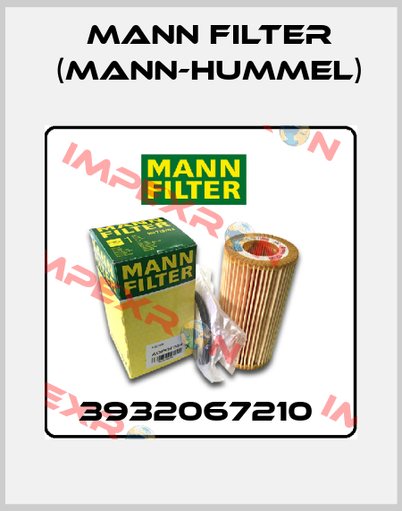 3932067210  Mann Filter (Mann-Hummel)