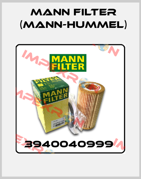 3940040999  Mann Filter (Mann-Hummel)