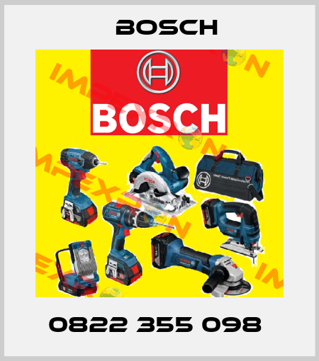 0822 355 098  Bosch
