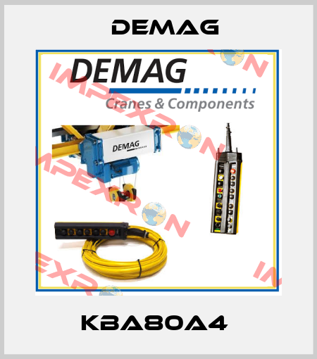 KBA80A4  Demag