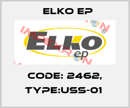 Code: 2462, Type:USS-01  Elko EP