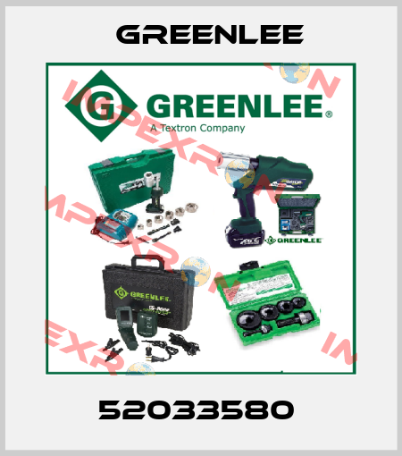 52033580  Greenlee