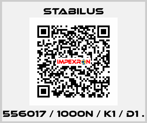 556017 / 1000N / K1 / D1 . Stabilus