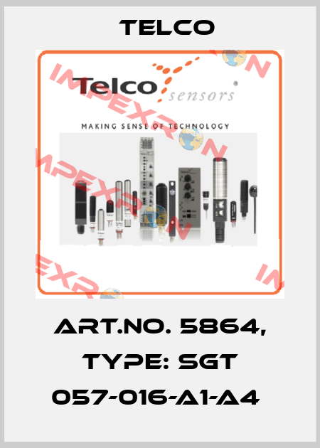 Art.No. 5864, Type: SGT 057-016-A1-A4  Telco