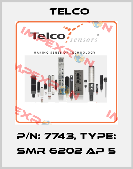 p/n: 7743, Type: SMR 6202 AP 5 Telco