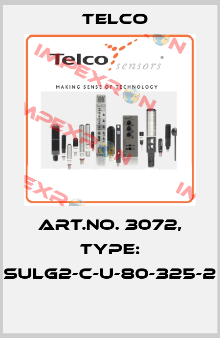Art.No. 3072, Type: SULG2-C-U-80-325-2  Telco