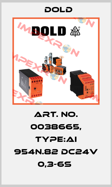 Art. No. 0038665, Type:AI 954N.82 DC24V 0,3-6S  Dold