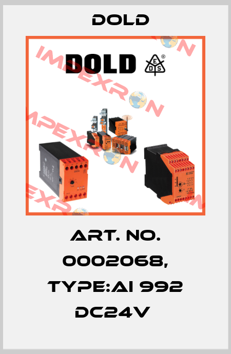 Art. No. 0002068, Type:AI 992 DC24V  Dold