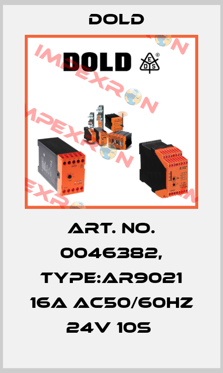 Art. No. 0046382, Type:AR9021 16A AC50/60HZ 24V 10S  Dold