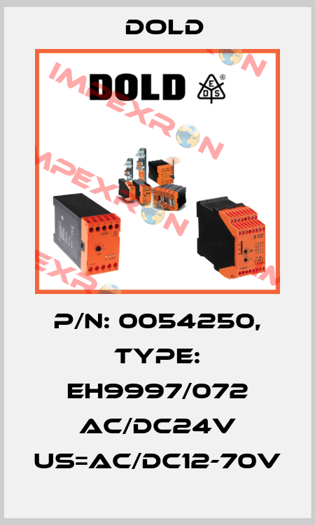p/n: 0054250, Type: EH9997/072 AC/DC24V US=AC/DC12-70V Dold