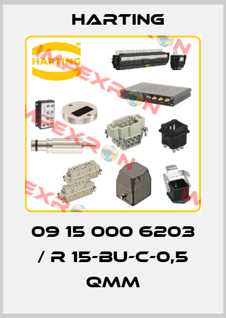 09 15 000 6203 / R 15-BU-C-0,5 QMM Harting