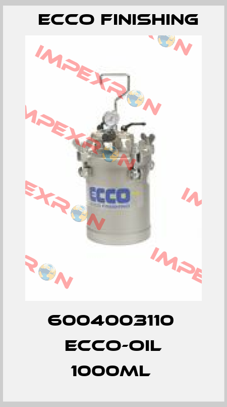 6004003110  ECCO-OIL 1000ML  Ecco Finishing