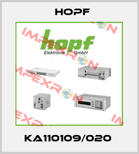 KA110109/020  Hopf