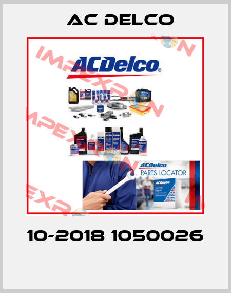 10-2018 1050026  AC DELCO