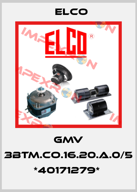 GMV 3BTM.CO.16.20.A.0/5 *40171279*  Elco