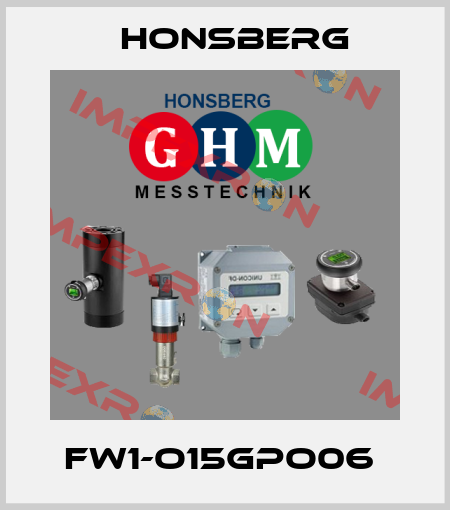 FW1-O15GPO06  Honsberg