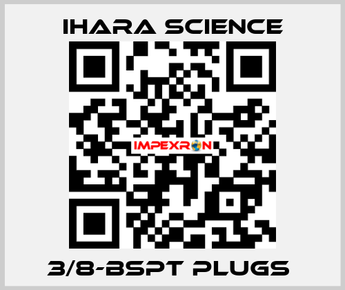 3/8-BSPT PLUGS  Ihara Science