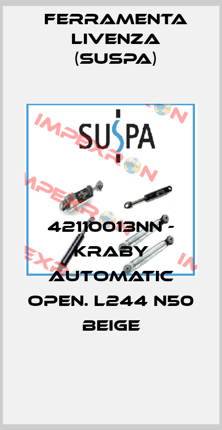 42110013NN - KRABY automatic open. L244 N50 Beige Ferramenta Livenza (Suspa)