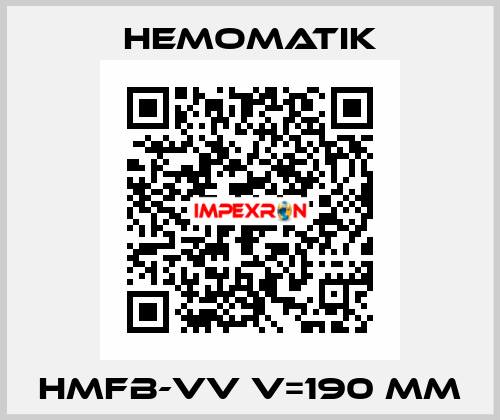 HMFB-VV V=190 mm Hemomatik