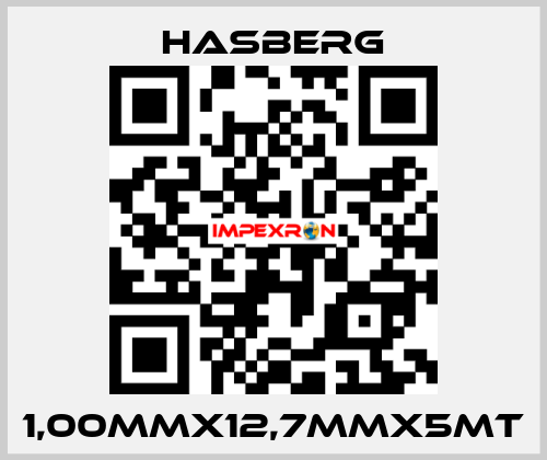 1,00MMX12,7MMX5MT Hasberg