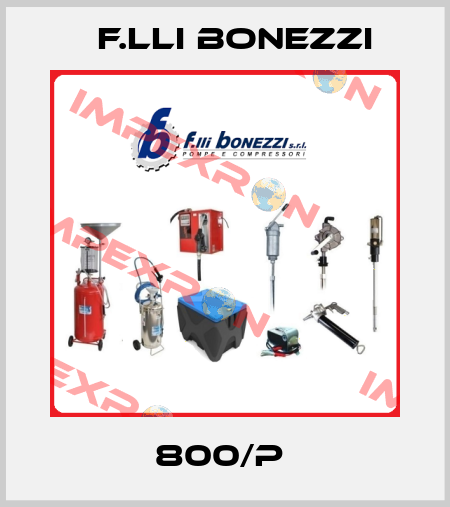 800/P  F.lli Bonezzi