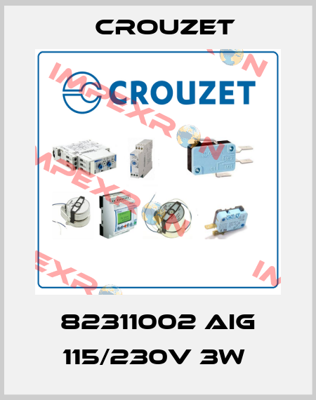 82311002 AIG 115/230V 3W  Crouzet