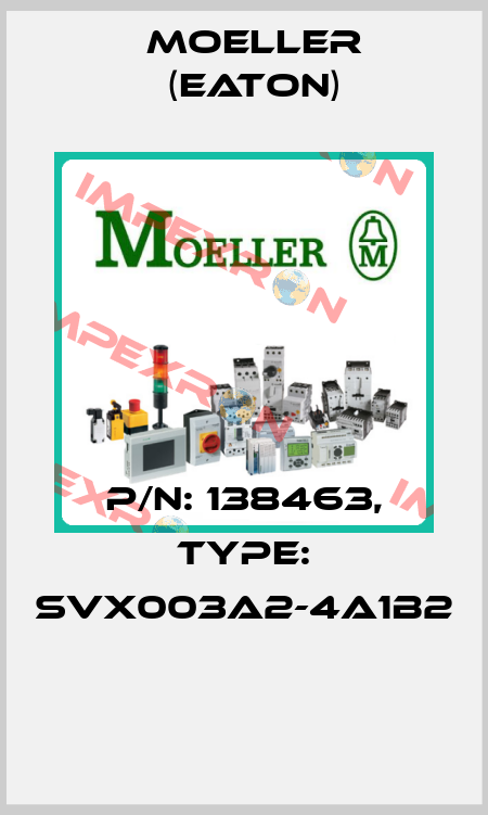 P/N: 138463, Type: SVX003A2-4A1B2  Moeller (Eaton)