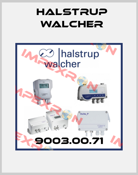 9003.00.71 Halstrup Walcher