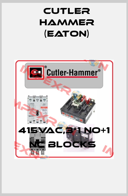415VAC,3*1 NO+1 NC Blocks  Cutler Hammer (Eaton)