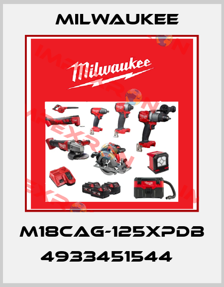 M18CAG-125XPDB 4933451544   Milwaukee