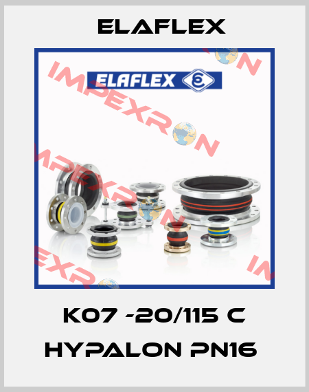 K07 -20/115 C HYPALON PN16  Elaflex