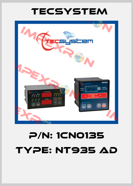 P/N: 1CN0135 Type: NT935 AD  Tecsystem