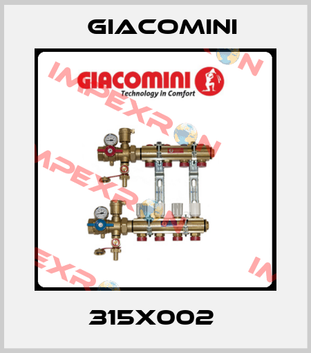 315X002  Giacomini