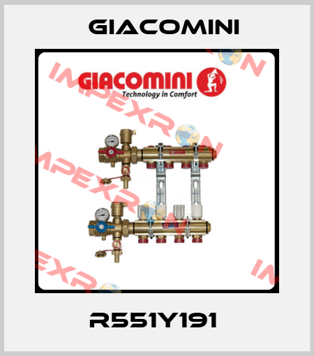 R551Y191  Giacomini