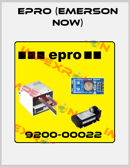  9200-00022  Epro (Emerson now)