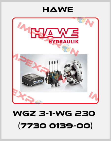 WGZ 3-1-WG 230  (7730 0139-00) Hawe