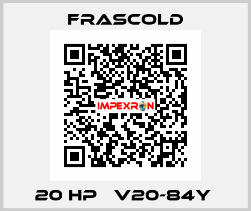 20 HP   V20-84Y  Frascold