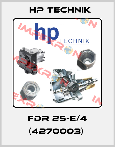 FDR 25-E/4 (4270003)  HP Technik
