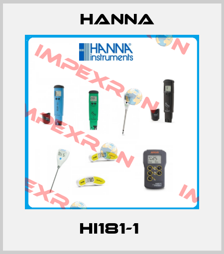 HI181-1  Hanna
